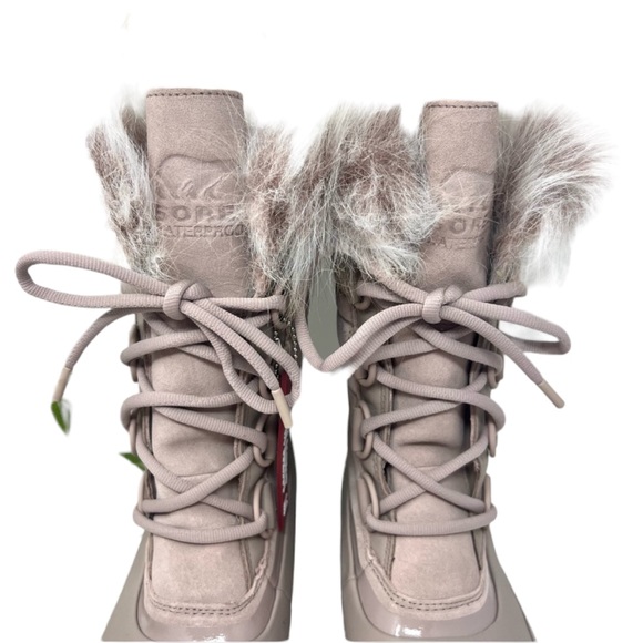 SOREL Joan of Arctic Next Faux Fur Waterproof Boot size 10 - Picture 7 of 13